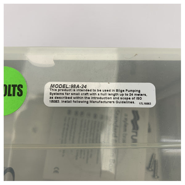 Regla 98A -24 800 GPH Sistema de bomba de drenaje de ducha 24 V