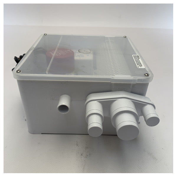 Rule 98A automatisk duschavloppssats 12V vit