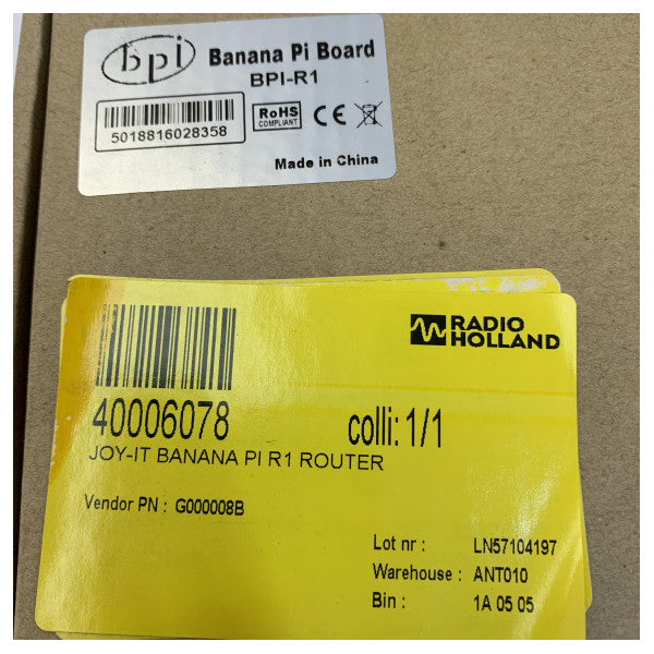 Banana Pi BPI-R1 Smart WiFi Router Board - Gigabit Ethernet NAS Router