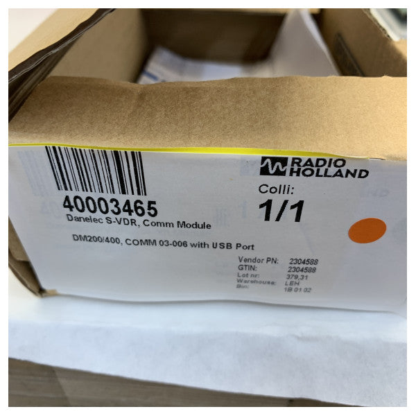 Modulo di comunicazione Marine VDR Danelec DM200-400 COMM-03-006