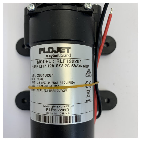 Flojet RLF122201D Ναυτική Αντλία Φρέσκου Νερού 12V - Αυτοαναρρόφηση - 3.8L/m 2.5 Bar