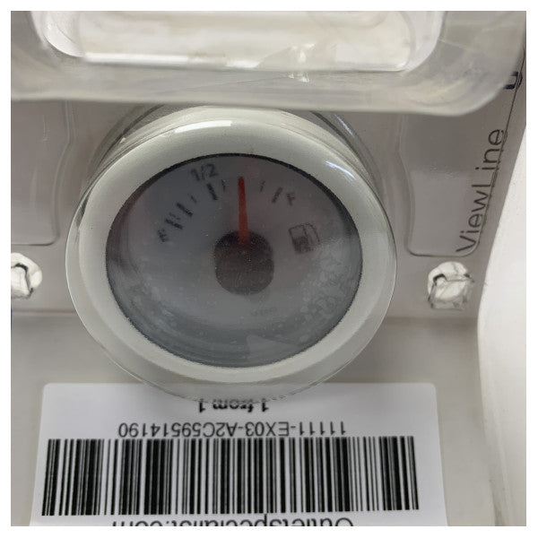 VDO Veratron ViewLine drivstoffnivå 240-33 Ohm hvit 52mm - A2C59514190