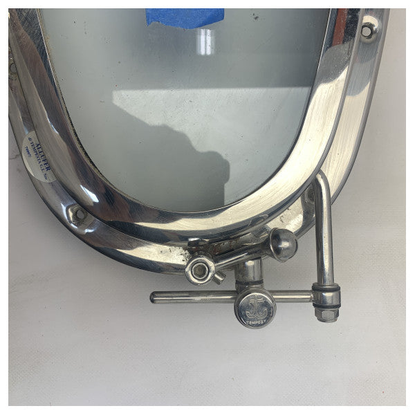 Tempestia de acero inoxidable apertura ovalada de buey