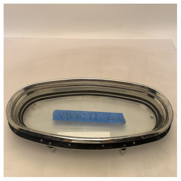 Tempestia de acero inoxidable apertura ovalada de buey