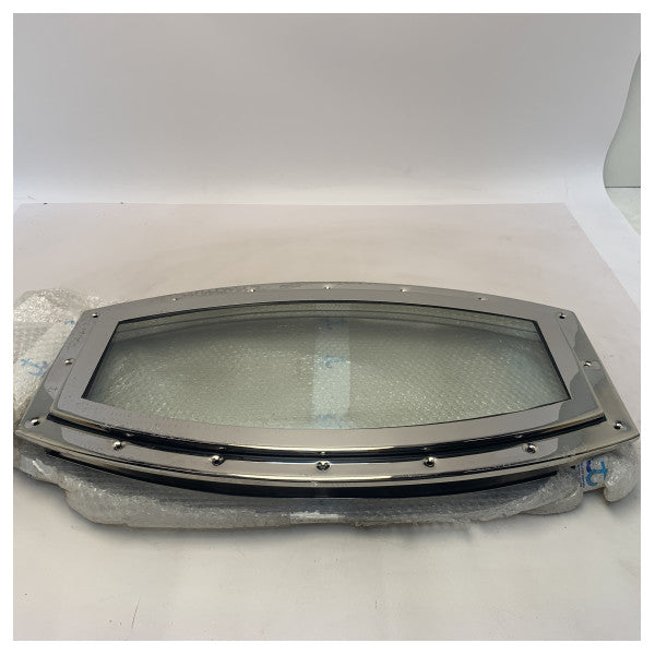 Tempesta de acero inoxidable elíptico Porthole fijo
