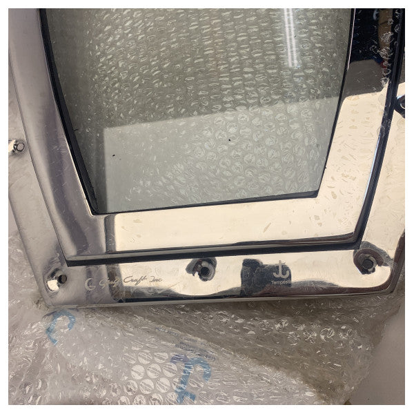 Tempesta de acero inoxidable elíptico Porthole fijo