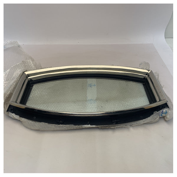 Tempesta de acero inoxidable elíptico Porthole fijo