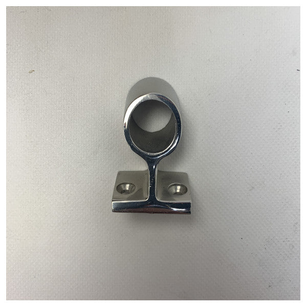 Stanchion rustfritt stålsenterbeslag 60 deg 80137-01