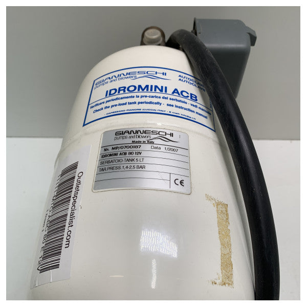 Gianneschi Self -Send Liquid Pump 12V - ABC 80 E 12V