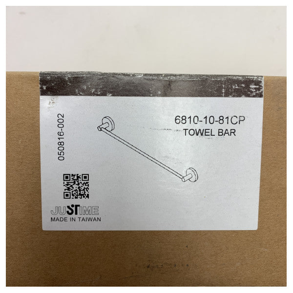 Justime 600 mm de la torre de ducha Chrome Bar-6810-10-81CP