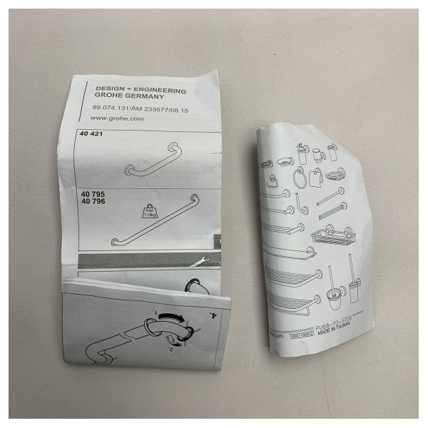 Justime 600 mm de la torre de ducha Chrome Bar-6810-10-81CP