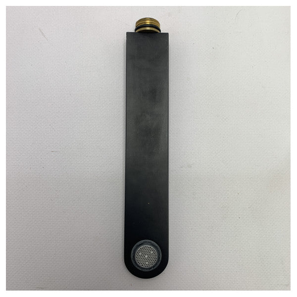 Elka ettgreppsblandare för väggmontage med pip svart - 433050