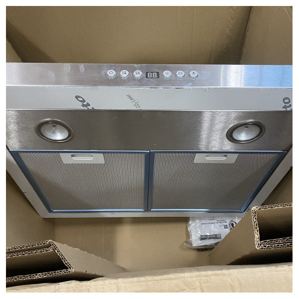 Ariston 60CM chimney type cooker hood HNB-6.7-ADX - silver