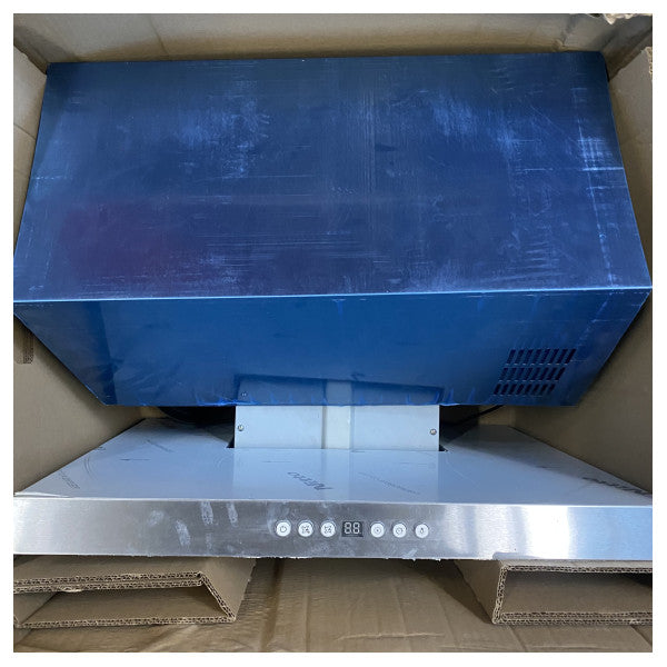 Ariston 60CM chimney type cooker hood HNB-6.7-ADX - silver