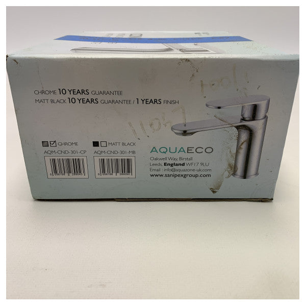 Aquaeco Black Single Lever Badezimmer Tab-AQM-CND-301-CP