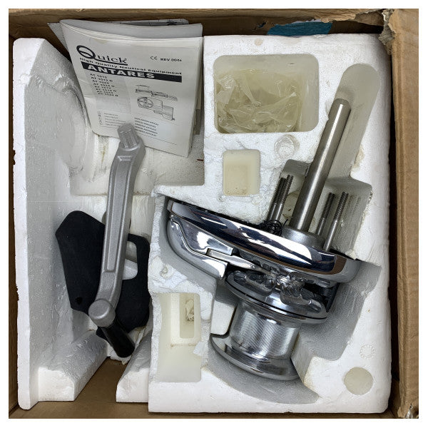 Палубна лебідка Quick Antares 1524D 1500Вт 24В з нержавіючої сталі 10 мм - AT1524D - AT1524D