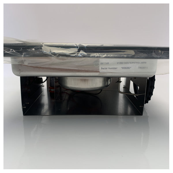 Jednopalnikowa kuchenka elektryczna na alkohol Kenyon B61145 ze stali nierdzewnej