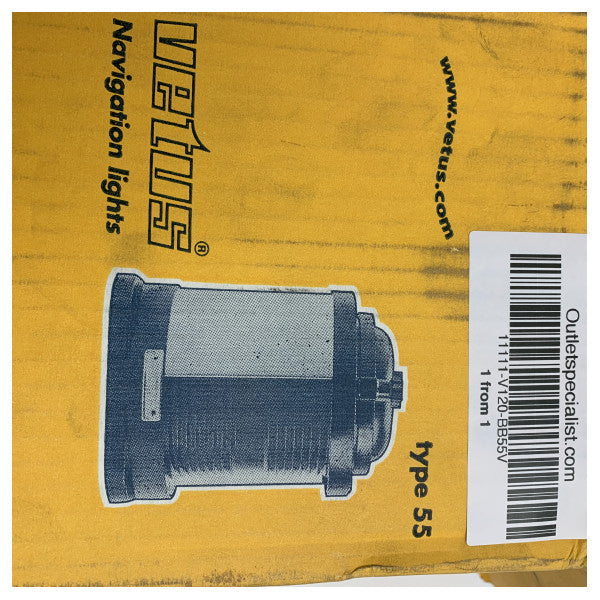 Vetus BB55V навигационна светлина откъм левия борд RED 12/24V