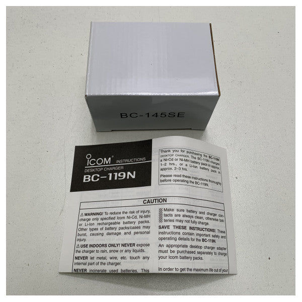 Icom BC-119N stacjonarna ładowarka VHF | walkie-talkie