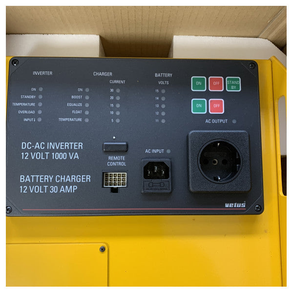 Vetus BCC1000 30A 12V - 1000W caricabatterie inverter