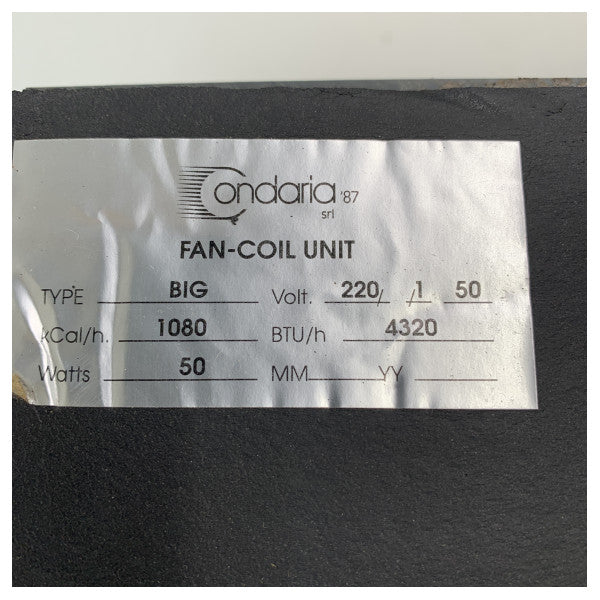 Dometic Condaria Big OVP 1000 BTU Air Handler 230V