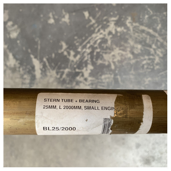 Vetus bronz kıç borusu çapı 25 mm uzunluk 2000 mm - BL25/2000