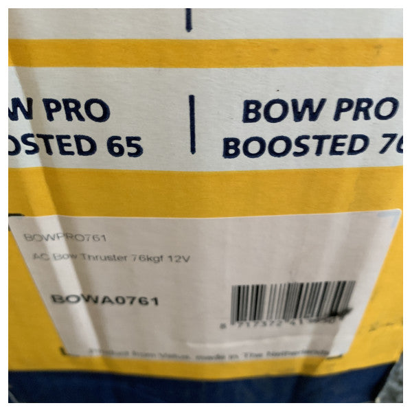 Vetus BowPro 76 KGF 12V 185 mm proporzionale elica di prua e di poppa