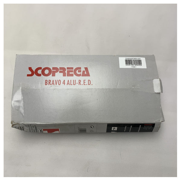 Pompa powietrza Bravo 4 dwustronnego działania - ALU R.E.D