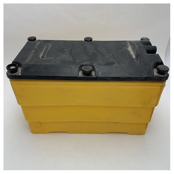 Oceabac BS001 battery storage box yellow 355 x 185 x 230