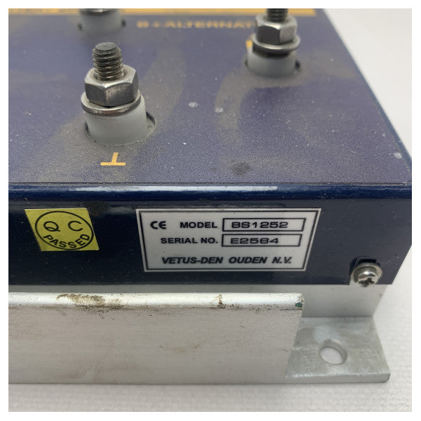 USATO Vetus 125 Ampere 2-batterie banchi separatore batteria - BS1252