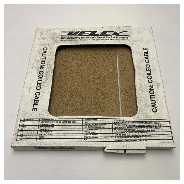 Uflex C5 Mercury | Cable de control del motor de Mercruiser 6 pies - C5x06