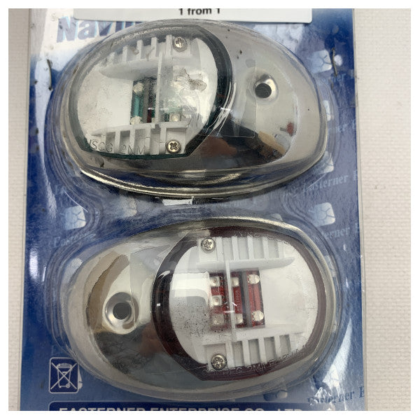 Port d'éclairage de navigation à LED de Pâques et lumière tribord - C91106S -B