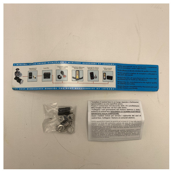 Lofrans ankarvinsch kontrollbox 700 - 1000 - 1200W 24V - CB120024