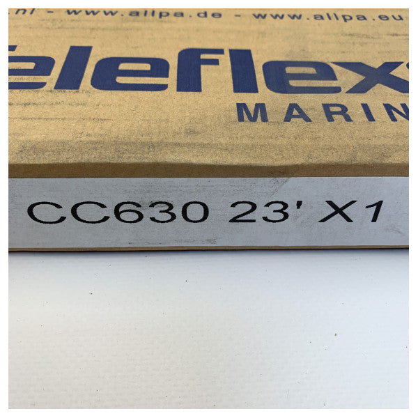 Cable de control del motor Teleflex SEASTAR - CC630 23 pies x1
