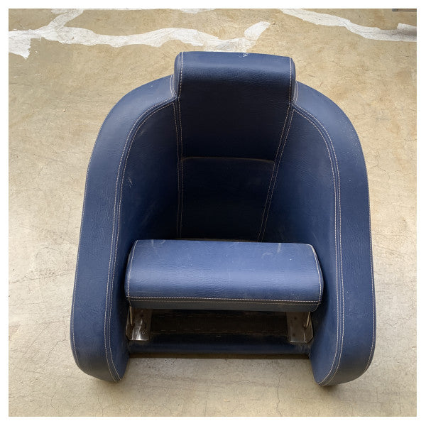 Рульове сидіння для човна Vetus відкидне синє - CHFUSB