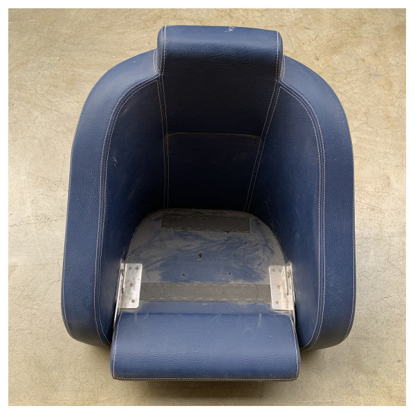 Vetus klappbarer Bootssteuersitz blau - CHFUSB