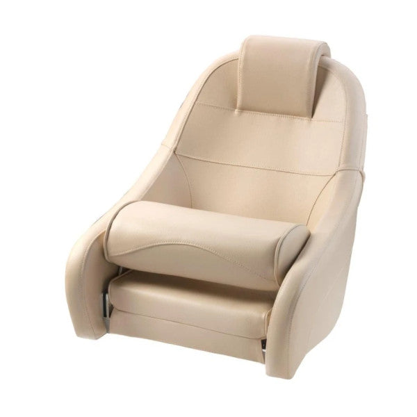 Vetus CHFUSC King siège pilote-casque crème rabattable