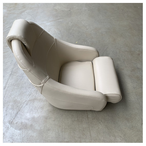 Vetus CHFUSC King siège pilote-casque crème rabattable