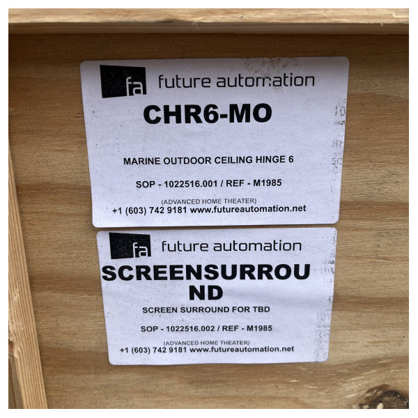 Future Automation CHR6-MO dobradiça para TV de teto exterior marítima