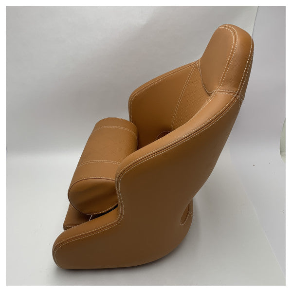 Vetus CHSPORTCB Пилотна седалка за управление с обръщане и кафява тъкан