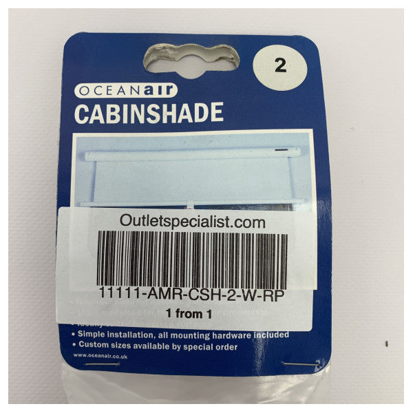 Dometic OceanAIr ролетна щора за кабината 470 x 510 mm - CSH-2-W-RP