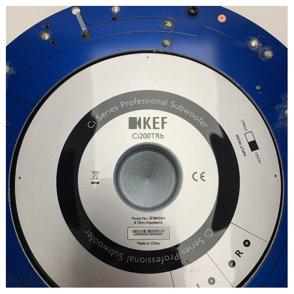 KEF Ci200TRB 200 mm ενσωματωμένο υπογούφερ 125W