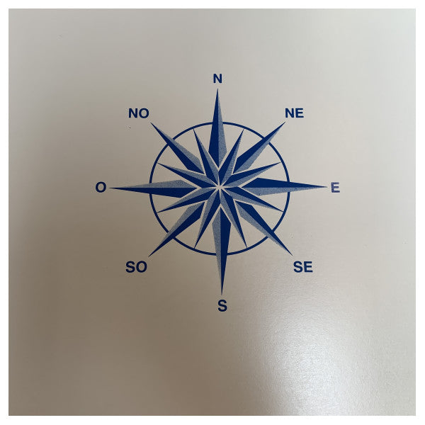 Trem katlanabilir tekne masası beyaz 90 x 60 x 60 - D17 60 090