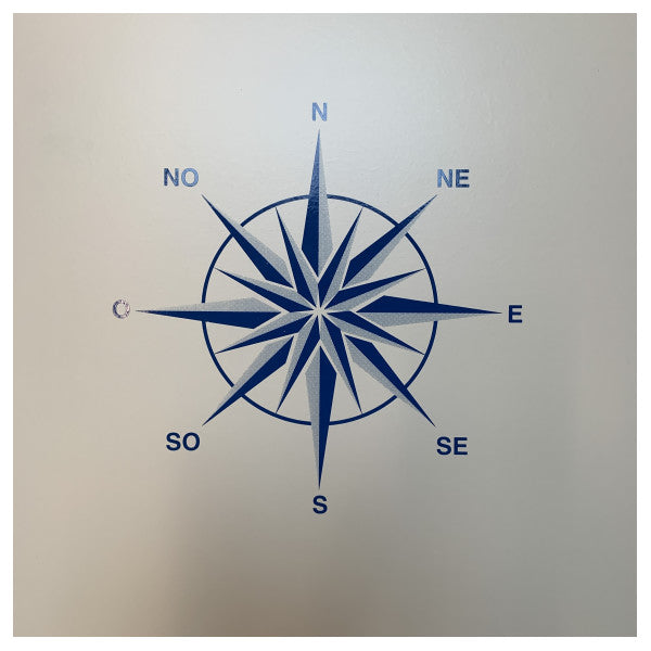 Mesa de barco dobrável Trem branco 110 x 60 x 60 - D17 60 110