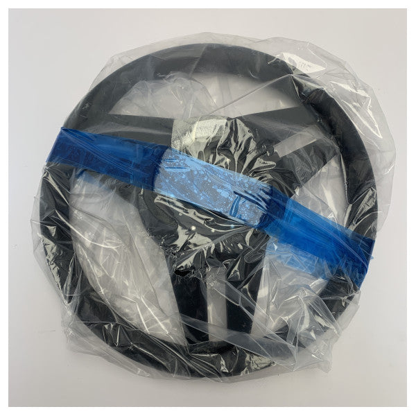 Кермо Isotta DAPONTE 350 мм з високоякісної нержавіючої сталі чорного кольору