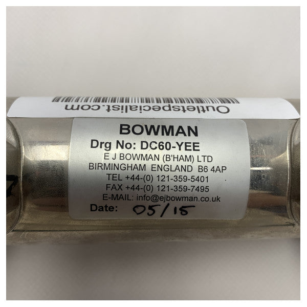 Bowman DC60-YEE 54HP moottorin öljynjäähdytin | lämmönvaihdin