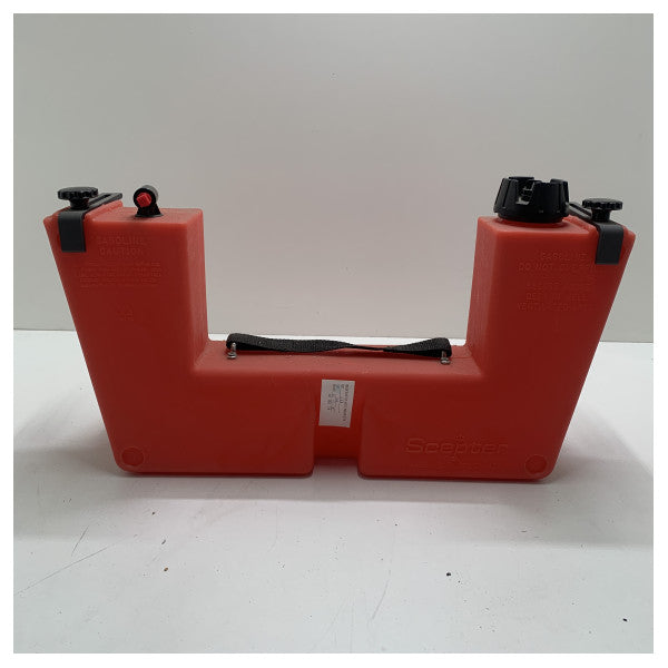 Sceptre DinghyMate 12L tanque de combustível na popa vermelho