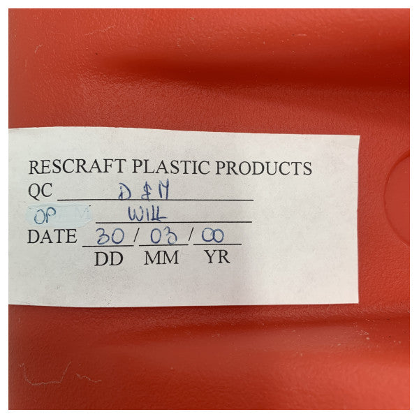 Sceptre DinghyMate 12L tanque de combustível na popa vermelho