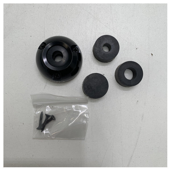 Scanstru ds21b-a 9 to 14 mm hull aluminum cable seal black