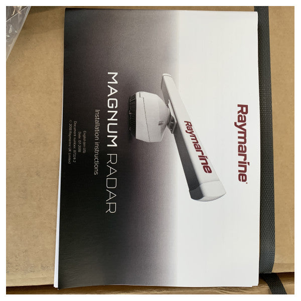 Raymarine Magnum 12 kW radar pedestal med VCM100 - E70487